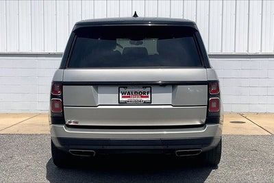 2019 Land Rover Range Rover 5.0L V8 Supercharged