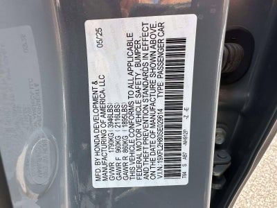 2025 Honda Civic Hatchback Sport