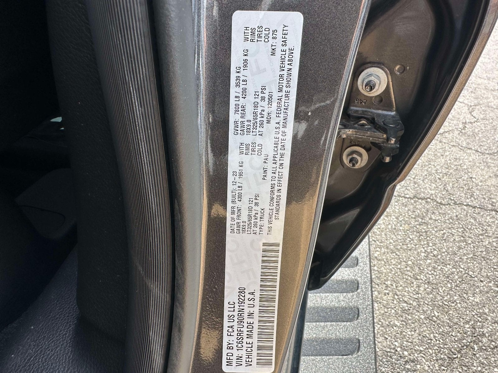 2024 RAM 1500 TRX