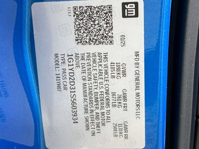 2025 Chevrolet Corvette Z06 1LZ