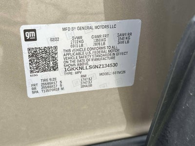 2022 GMC Acadia AT4