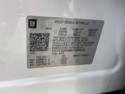 2019 Cadillac XT4 AWD Premium Luxury