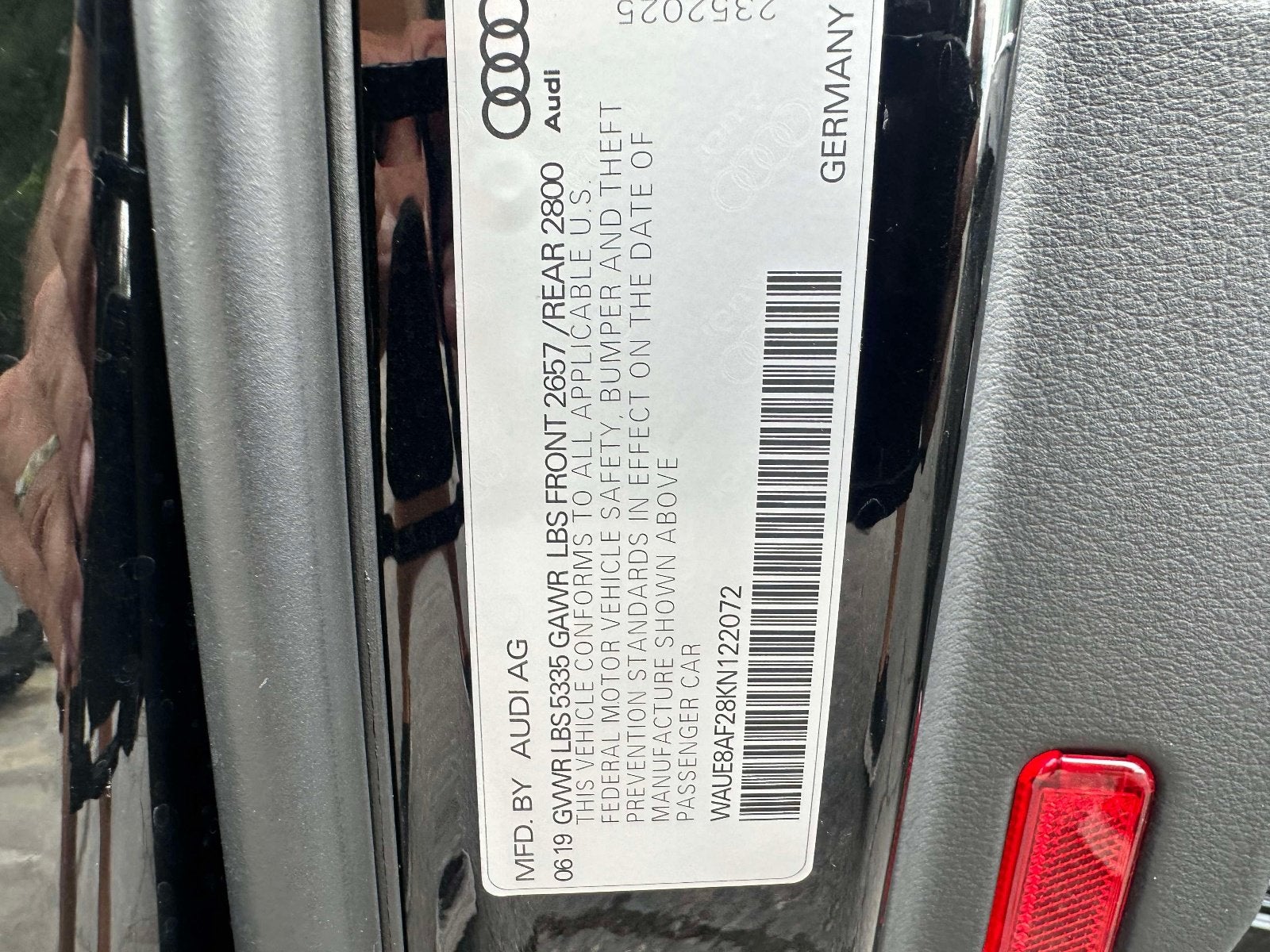 2019 Audi A6 Premium Plus